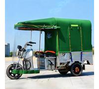 Adult Tricycle Electric Trike Cover, Trike Cover Compatible, Breathable And Portable Vehicle Protection, Waterproof Bicycle/Motorcycle Storage Cover(Green,150*90cm/59*35.4in)