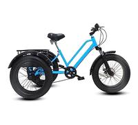Adult Tricycle with Rear Basket - 7-Speed for Commuting, Shopping, and Transporting Goods