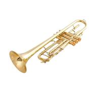 Adult Trumpets B Flat Silver-plated Trumpet Instrument Professional Beginner Exam Performance Instrument(A)