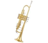 Adult Trumpets B Flat Three-tone Trumpet Instrument For Adult Beginners And Professional Performance(C)