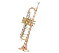 Adult Trumpets B Flat Three-tone Trumpet Instrument For Adult Beginners And Professional Performance(B)