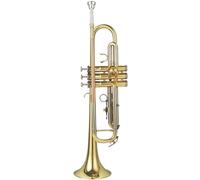 Adult Trumpets B Flat Three-tone Trumpet Instrument For Adult Beginners To Play Professional Brass Instruments(E)