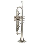 Adult Trumpets B Flat Three-tone Trumpet Instrument For Adult Beginners To Play Professional Brass Instruments(B)