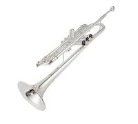 Adult Trumpets Bb Trumpet B Flat Brass Silver Plated Professional Trumpet Musical Instruments Beautiful Sound