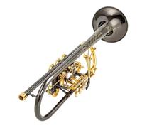 Adult Trumpets Bb Trumpet Rotary Valve Type B Flat Brass Flat Key Professional Trumpet Musical Instruments