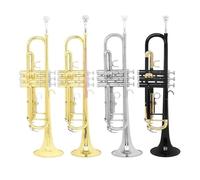 Adult Trumpets Bb Trumpet Set Standard Brass Trumpet For Suitable For Beginners And Adults Case GlovesAccessories