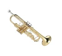 Adult Trumpets Beginner Standard Instrument Trumpet Bb B Flat Brass Gold-painted Exquisite Durable Musical Instrument