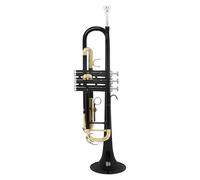 Adult Trumpets Black Bb Standard Trumpet Set Brass Beginners Trumpet Instruments(Trumpet set)