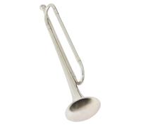 Adult Trumpets Brass Trumpet Professional Beginner Adult Playing Instrument Beautiful Tone(Silver)