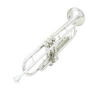 Adult Trumpets Professional Beginner Bb B Flat Trumpet Professional Brass Trompete With Gloves Cloth Strap Case Musical Instrument