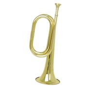 Adult Trumpets Professional Brass Trumpet Comfortable Hand Feel Professional Trumpet Brass Instrument(Gold)