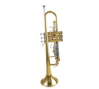 Adult Trumpets Standard Trumpet Instrument B Flat Trumpet Professional Performance Beginner Brass Instrument(A)