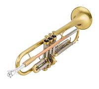 Adult Trumpets Trumpet Bb Flat Brass Gold-painted Durable Brass Musical Instrument With Trumpet Gloves Strap Case