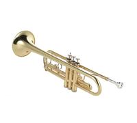 Adult Trumpets Trumpet Bb Flat Brass Gold-painted Durable Musical Instrument With Gloves Strap Case Beginner Professional