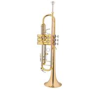 Adult Trumpets Trumpet Instrument B Flat Key Beginner Professional Performance 85 Brass Trumpet Wind Instrument(A)
