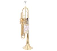 Adult Trumpets Trumpet Instrument B Flat Silver Plated For Beginners Grading And Professional Performance(A)