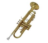 Adult Trumpets Trumpet Pipe Flat Instrument Brass Music Lover(A)