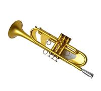 Adult Trumpets Weighted Style Gold-plated Trumpet Instrument Frosted Grained Trumpet Instrument Instrument