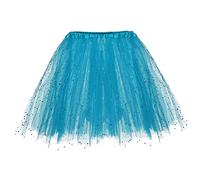 Adult Tutu Skirt Plus Size Europe And USA Three-Layer Tutu Adult Mid-Length Fluffy Sequins Fashion
