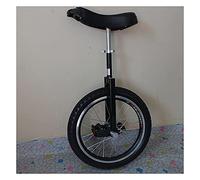 Adult Unicycle - Adjustable Seat & Quick-Release System for Commuting & Fitness (18 inch black)