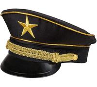 Adult Unisex Ladies Gents Cap General Cap Hat Black/Gold 04292