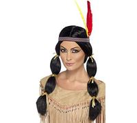 American Indian Black Adult Wig