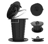Adult Vehicle Toilet - Outdoor Camping Mobile Bathroom, Expedition Toilet Setup | Height Adjustable Portable Folding Car Toilet with Lid, Small