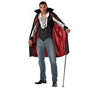Mens Cool Vampire Halloween Horror Carnival Fancy Dress Costume