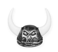 Adult VikingHelmet With Horns For VikingTheme Parties Ancient Roman Warrior Hat For Halloween Costume Medieval Dress Up Vikinghelmet Horned Vikinghelmet For Battle Play Halloween Cosplay Accessory