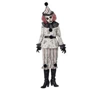 Adult Vintage Creeper Clown Costume Dress size X LARGE