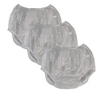 Adult Vinyl Waterproof Pull-On-Cover Incontinence Pants (This is not a Diaper) Extra Oversized Waterproof Underwear Protection to GO ON TOP of/Together with Diapers & Briefs as a Added Leak Resistance