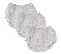 Adult Vinyl Waterproof Pull-On-Cover Incontinence Pants (This is not a Diaper) Extra Oversized Waterproof Underwear Protection to GO ON TOP of/Together with Diapers & Briefs as Added Leak Resistance