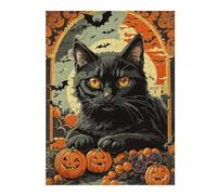 Adult Vivid Jigsaw Puzzle, Bewitched by Midnight, 500 PCS