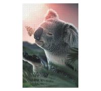 Adult Vivid Jigsaw Puzzle, Koala Butterfly Encounter, 1000 PCS