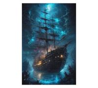 Adult Vivid Jigsaw Puzzle, Moonlight Marauder, 1000 PCS