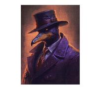 Adult Vivid Jigsaw Puzzle, Neon Duck Spy, 500 PCS