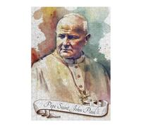 Adult Vivid Jigsaw Puzzle, Pope Saint John Paul II, 300 PCS