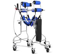 Adult Walker with Seat and Height Adjustment for Rehabilitation and Mobility Support