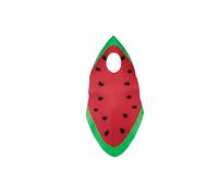 Adult Watermelon Costume Fruit Outfit Performance Dress Party Suit Polyester Unique Look Suitable for Themed Parties Entertainment Events, Red And Green, Children S Watermelon Costume
