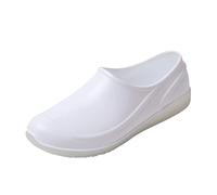 Adult Wellies Waterproof Boots for Women UK Gardening Shoes Size 13 Womens Shoes Womens Couples Fashion Rain Boots Kitchen Classic Work Overfoot Rain for Women Size 12 Wide Calf (White,6)