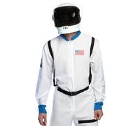 Adult white astronaut helmet