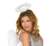 Adult white halo headband