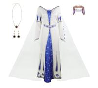 Adult Wish King Magnifico Costume Queen Amaya Dress Events Cosplay Costume Halloween Outfits