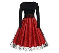 Adult Women’S Classic Fancy Dress Festival For Women Vintage Elegant A-Line Dresses Plus Size Medieval Costume Zombie Bride Role Play Teens/Women Party
