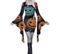 Adult Women’S Classic Fancy Dress Off Shoulder Sleeveless Witch With Hooded Cape Medieval Cottagecore Elegant High-Low Hem Traditional Irish Evening Party Prom