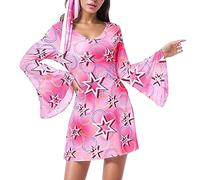 Adult Women’S Classic Fancy Dress Vintage Maxi Dresses Halloween Skeleton Bodycon V Neck Half Moon Sexy Medieval Costume Hooded Cloak Gothic Victorian