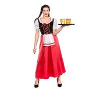 Adult Womens Bavarian Beer Wench Fancy Dress Costume - Small (UK 10-12)