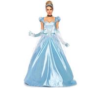 Leg Avenue 8551801038 Cendrillon Costume, Women, Blue