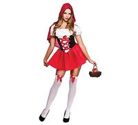 Adult Womens Little Red Riding Hood Fancy Dress Costume - Large (UK 18-20)