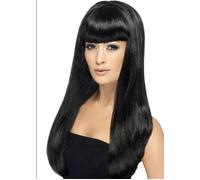 Smiffys Black Babelicious Wig